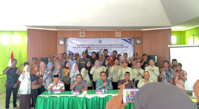 Penyusunan dan penetapan Tata tertib pemilihan Kepala Desa Sepaso Selatan