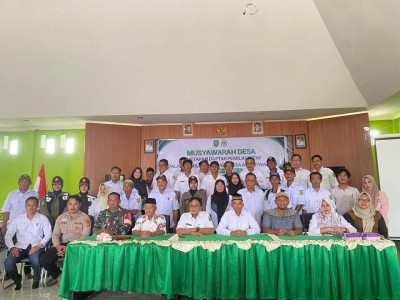 Musdes penetapan DPT dalam pemilihan Kepala Desa Antar Waktu