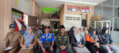 Rapat Monitoring dan Evaluasi pembangunan Tahap I Desa Sepaso Selatan